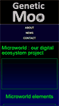 Mobile Screenshot of geneticmoo.com